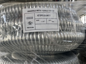 Connecteur droit étanche aux liquides de 3/4 \ "Raccords de conduits métalliques en fonte malléable à gorge isolée <span class=keywords><strong>Conduit</strong></span> métallique flexible rigide - Product Image 4