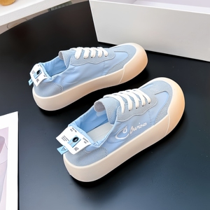 German Training Shoes Popular Women's Shoes Thick Soled White Shoes, Trendy Casual Sports Board Shoes - Product Image 5