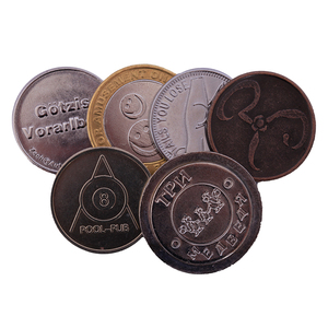 Chất lượng cao giá rẻ tùy chỉnh Brass thép không gỉ <span class=keywords><strong>cupronickel</strong></span> sắt trò chơi Token với sơn màu kim loại Thủ công mỹ nghệ - Product Image 4