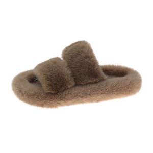 Pantuflas <span class=keywords><strong>de</strong></span> Felpa para <span class=keywords><strong>Mujer</strong></span>, Nuevas Pantuflas <span class=keywords><strong>de</strong></span> Piel para el Hogar, Pantuflas <span class=keywords><strong>de</strong></span> Pelo para <span class=keywords><strong>Mujer</strong></span> <span class=keywords><strong>2022</strong></span> - Product Image 6