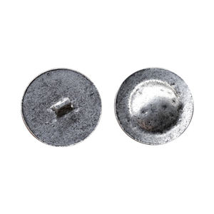 New Hat Shaped Retro Silver Zinc Alloy <strong>Buttons</strong> for Fashion Coats <strong>Custom</strong> Sewing Clothing Accessories - Product Image 2