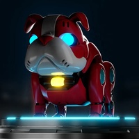 Jouet éducatif pour bébé, chien robot intelligent pour garçons et filles, chien robot dansant et chantant, commande vocale pour enfants, cadeau d'anniversaire