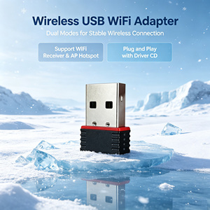 IFA01 ดองเกิล Wi-Fi 150Mbps อะแดปเตอร์ USB Wi-Fi ขนาดเล็ก ตัวรับสัญญาณ LAN ไร้สาย ดองเกิล Wi-Fi เสาอากาศไวไฟ การ์ดเชื่อมต่อเครือข่าย - Product Image 5