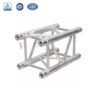 Système de treillis d'éclairage de scène en aluminium TUV, carré droit de 220 mm, modulaire portable, robuste, capacité de charge de 500 livres, antirouille