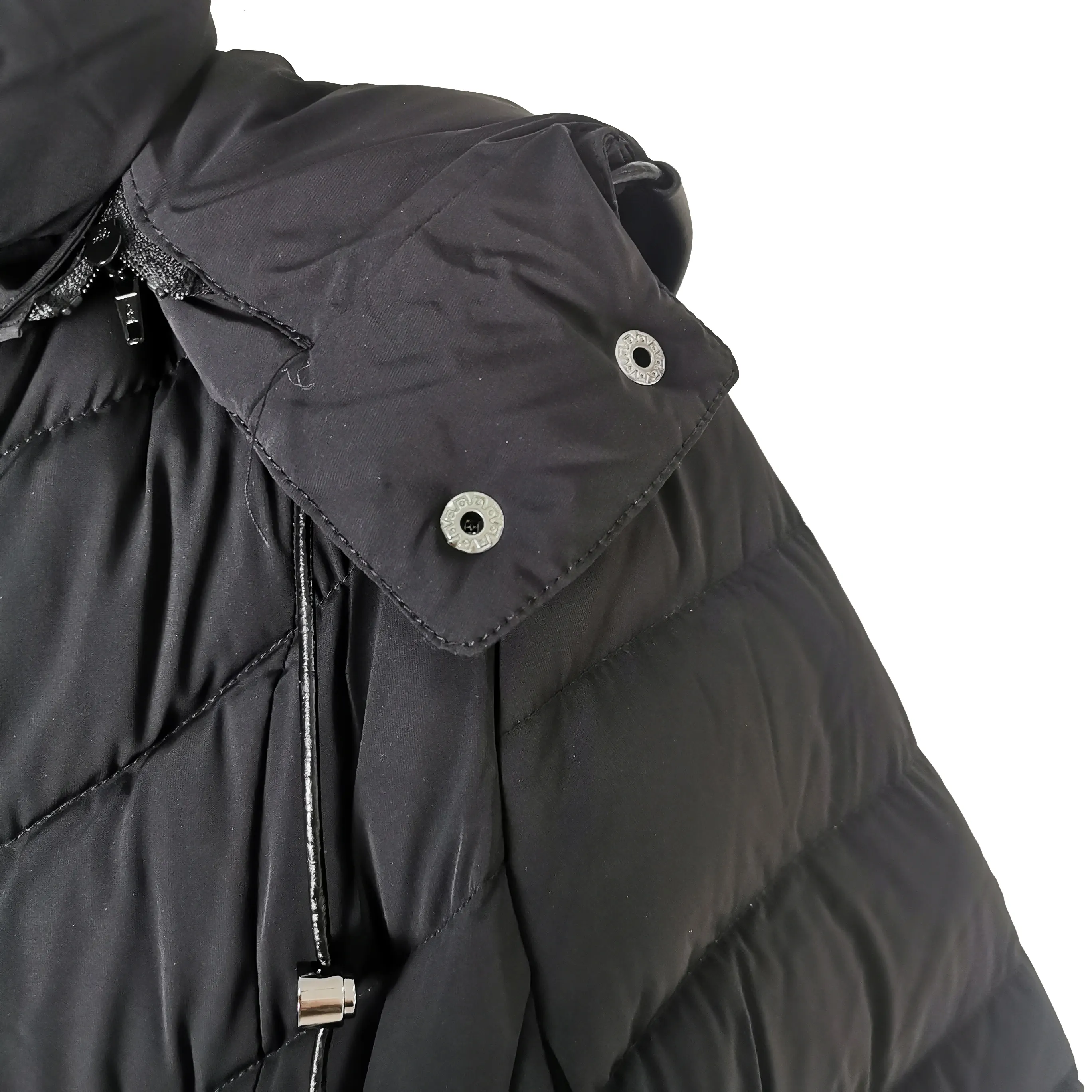 Съемная Женская куртка с капюшоном, зимняя пуховая куртка, гусиные женские пуховики