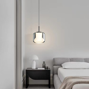 Globe Industrial Decor LED <strong>Lighting</strong> <strong>Fixtures</strong> Modern Nordic Hanging Glass Pendant Light for Home <strong>Office</strong> Kitchen Restaurant Small - Product Image 3