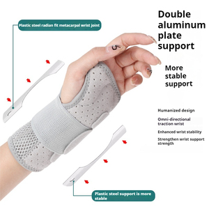 <strong>Medical</strong> Hand Wrist Support Belt Steel Plate Support Wrist Splint Free Adjustment Wrist Support <strong>Brace</strong>