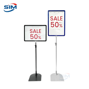 A4 Pop quảng cáo áp phích khung nhựa nhãn giá chủ đứng cho siêu thị hiển thị - Product Image 1