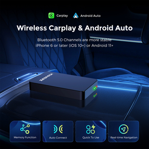 Zestech xách tay 8G + 128GB Android 15 Carplay hộp đa phương tiện Dongle không dây đài phát thanh xe Carplay Adapter HDMI Out - Product Image 3