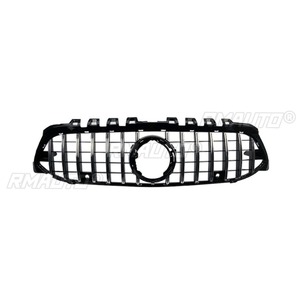 Parrilla Delantera para Auto, Rejillas de Carreras, Kit de Carrocería para Mercedes Benz Clase A W177 A180 A200 A220 AMG 2018+, Accesorios para Auto - Product Image 4