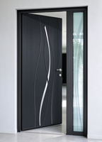 Porte intérieure moderne en bois massif, style Shaker, 2 panneaux, 30x80 po, apprêtée blanche, pour maison, norme américaine