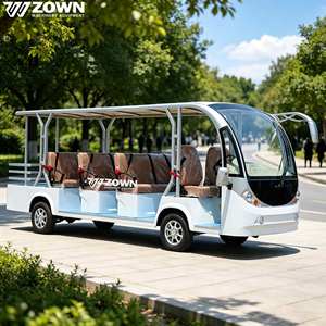 Autobús Turístico Eléctrico Homologado para Circular por la Calle, Modelo 2026, de 8 a 23 Asientos, para Parques Temáticos, Villas y Transferencias al Aeropuerto, con Certificación CE - Product Image 1