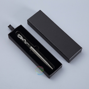 Caja de Embalaje de Cartón para Bolígrafos, Negra, de Lujo, Personalizada, con Cajón Deslizable - Product Image 6