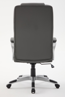 Chaise de bureau pivotante ergonomique moderne et simple, en plastique, avec dossier en maille, base en fer, hauteur réglable, appui-tête réglable, garantie 3 ans