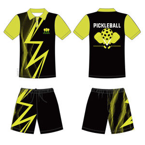 Camisetas Deportivas Personalizadas para Gimnasio, Transpirables, para Hombre, Jersey de Pickleball Liso Teñido, Conjunto de Pickleball de Secado Rápido - Product Image 3