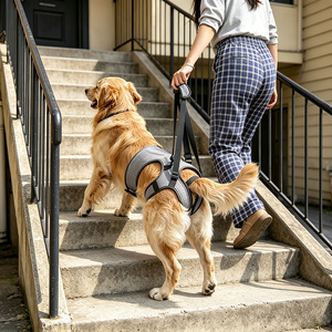 Arnés de Soporte para Patas Traseras de Perros Grandes, Ajustable, para Rehabilitación de Perros Mayores o con Discapacidad - Product Image 4