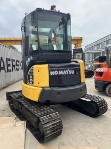 Miniexcavadora de cadenas Komatsu PC55MR con cazo de excavación de 0.12m de capacidad, 5 toneladas de peso operativo y bomba hidráulica - Product Image 6