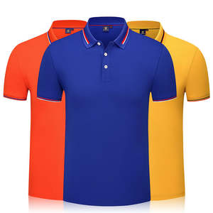 OEM calidad superior logotipo personalizado cuello camisa Golf Polo camiseta Nylon Spandex Polo camisetas lisas para hombre Polo camisas - Product Image 3