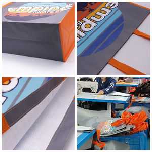 Bolsas de Compras Reutilizables de Polipropileno Tejido Ecológico al por Mayor con Logotipo Personalizado Impreso - Product Image 3