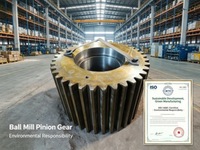 Pignon de broyeur à billes universel, accessoires mécaniques miniers, prix compétitif départ usine