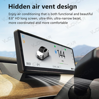 VJOYCAR 8,8 "Sistema Linux Tesla Car Instrument Cluster no bloqueará Airvent Dashboard Pantalla táctil HUD para Tesla Model Y/3