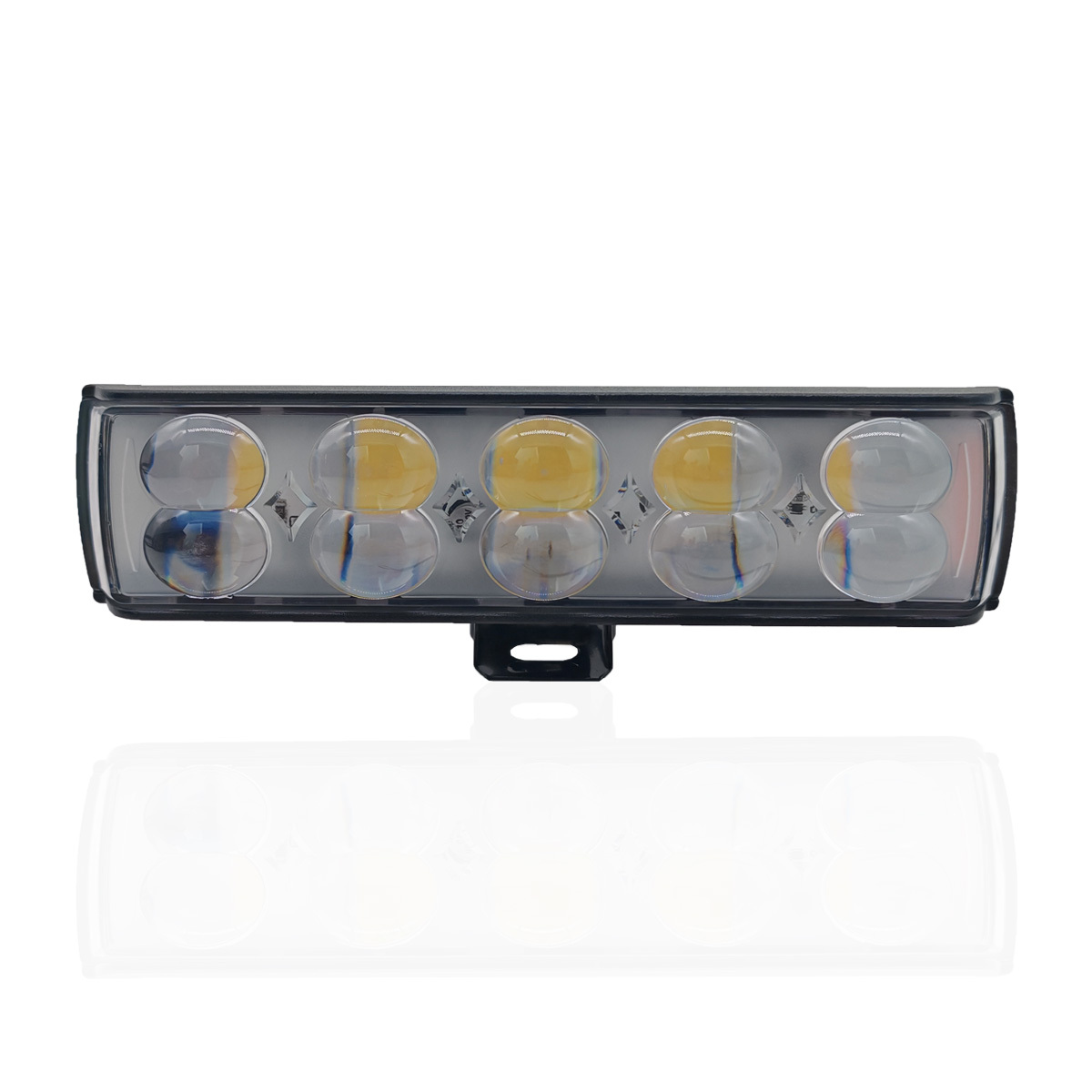6 Modes 10 Lenses Motorcycle Spotlights Led With DRL Headlight Driving Lights Work Light Fog Lamp Bulb for Car Truck SUV