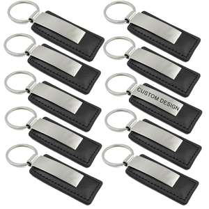 Custom Genuine Leather Valet Keychain Luxury Metal and Plastic Key Holder with Belt Loop Clip for Easy Access Keys