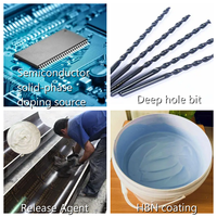 Poudre de nitrure de bore hexagonal (HBN) D50 1μm 2μm 5μm, additif thermoconducteur pour semi-conducteurs et plastiques