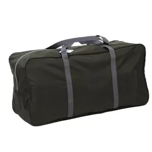 Tùy chỉnh Duffel công cụ Túi du lịch mang theo túi lưu trữ vải màu xanh lá cây lớn Bộ dụng cụ công cụ cho ngoài trời