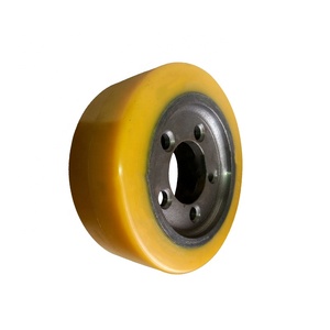 גלגל פוליאוריתן 254x102-80mm 5-חור כונן/גלגל המתיחה מספר 0039902311 - Product Image 1