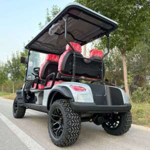 Custom 4-Seater Lithium Batteries Folding Mini Golf Cart with <b>Solar</b> Power <b>Generation</b> 48V/60V/72V 90km Range - Product Image 3