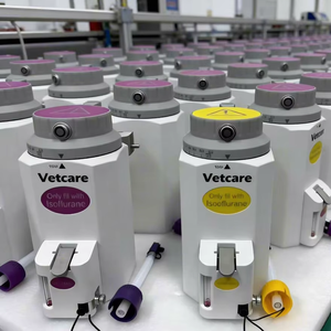 Fabricant de machines d'anesthésie portables pour petits animaux - Système de gaz vétérinaire à vaporisateur unique avec certification CE OEM/ODM - Product Image 1