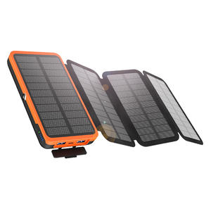 Banque d'alimentation <span class=keywords><strong>solaire</strong></span> haute efficacité Rohs 20000mAh <span class=keywords><strong>Chargeur</strong></span> <span class=keywords><strong>solaire</strong></span> pour téléphones mobiles Banques d'alimentation solaires Charge rapide - Product Image 3