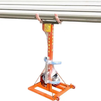 Treuil de construction électrique AC 300 kg, 4,9 m, certifié CE, avec câble en acier renforcé neuf, 220 V/380 V, pour montage de unités de plafond