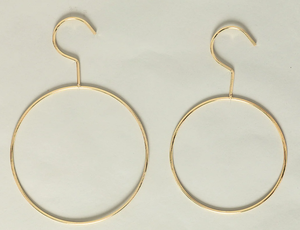 Khuyến mãi giá rẻ nhất tăng khăn vàng tùy chỉnh kim loại quần áo móc - Product Image 4