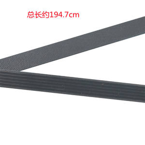 Courroies transporteuses nervurées 6PH1952 pour sécheuses, machines à laver entièrement et semi-automatiques, presses à nouilles, courroies trapézoïdales entièrement personnalisables - Product Image 4