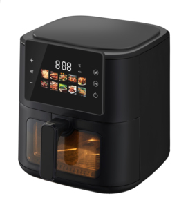 Freidora de aire digital inteligente universal de 6 L con ventana para cocina, control digital, ideal para mayoristas - Product Image 2