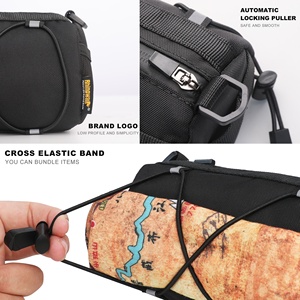 도로, 지방, 전기 자전거 bikepacking를 위한 사려깊은 물자 정면 핸들 바 부대 - Product Image 5