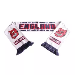 Écharpe promotionnelle en gros avec logo personnalisé pour les supporters de football des équipes nationales, en polyester durable, motif drapeau national - Product Image 5