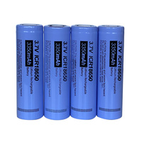 Batterie lithium rechargeable 18650 3300mAh 3350mAh 3500mAh pour boîtier de détection de mouvement extérieur, surveillance forestière/de bâtiments