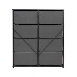 Living Room Fabric <b>Cabinets</b> Freestanding Durable Stainless Steel MDF Panel <b>Pine</b> Various Color Hua Cheng HC8BC 8 Drawers Modern - Product Image 3