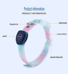 गुलाबी नारंगी नेतृत्व वाली रोशनी कुत्ते कॉलर लक्जरी फैशन रिचार्जेबल नायलॉन नाइट प्रशिक्षण कुत्तों के लिए स्कार्फ सजावट के साथ प्रशिक्षण - Product Image 5