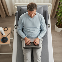 Dossier de lit électrique réglable à distance (2-80 degrés) pour personnes âgées et soins à domicile – Pas de remplacement de lit requis