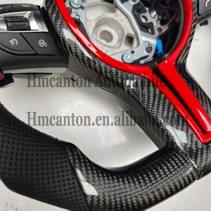 Volante Deportivo de Fibra de Carbono y Cuero para Autos Serie 3, 4 y 5, Modelos F10, F30, F90, F01, F02, F12 y F13 - Product Image 4