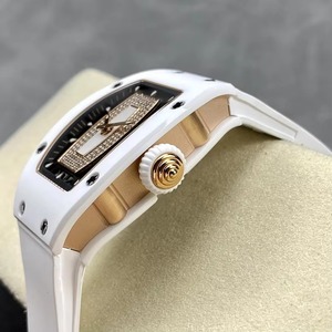 Reloj de Diseño de Moda con Moissanita para Mujer, Reloj Mecánico Automático de Lujo para Dama, con Portavasos - Product Image 3