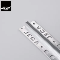 Profilé en aluminium en forme de T pour carrelage, protection des bords des carreaux en céramique, bande de transition décorative pour les murs et les sols