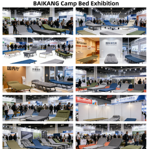 Lit pliant en aluminium robuste, taille XL, lit pliant extra large pour adultes grands et corpulents - Product Image 6