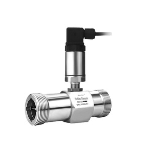 Modbus lỏng tuabin lưu lượng kế 4-20mA hiện tại đầu ra 485 luồng nhanh chóng-kẹp Cảm biến lưu lượng nước transmitter cho nước tinh khiết - Product Image 1