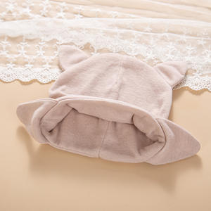 <span class=keywords><strong>Bonnet</strong></span> doux unisexe pour bébé avec oreilles de chat de dessin animé, protection des oreilles, respirant, décontracté, type <span class=keywords><strong>bonnet</strong></span> à enfiler - Product Image 6