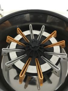 Centrifugeuse 4000 tr/min 12 cartes de gel Rotor de lavage des globules rouges Sérologie du groupe sanguin Machine centrifuge à <span class=keywords><strong>test</strong></span> normal - Product Image 6